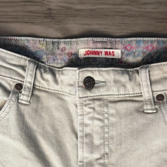 JOHNNY WAS CATALINA COTTON BOYFRIEND JEANS SIZE 27 - Picture 5 of 16